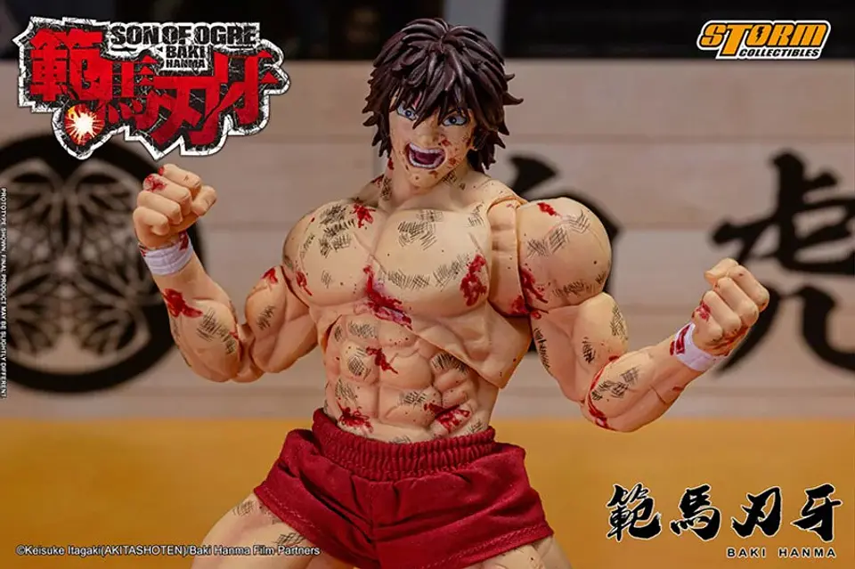 STORM COLLECTIBLES Baki Hanma 1/12 Son of Ogre Exclusivo 7