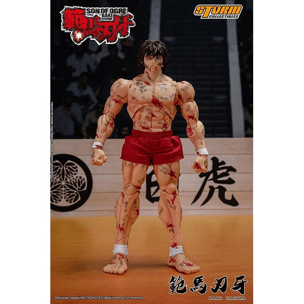 STORM COLLECTIBLES Baki Hanma 1/12 Son of Ogre Exclusivo 8