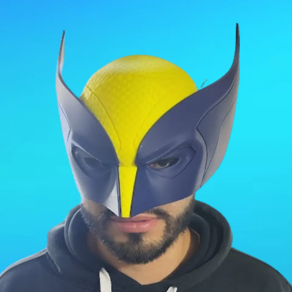 Casco Máscara Wolverine 3D Cosplay A Medida 4