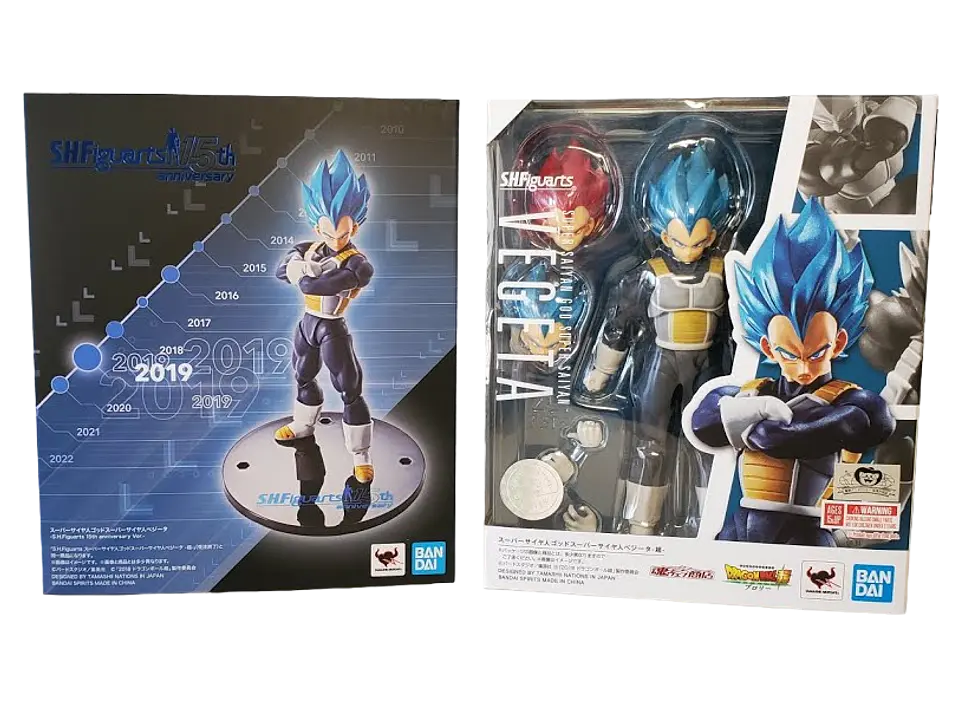 S.H.Figuarts Vegeta Blue SSGSS 15th Anniversary 2