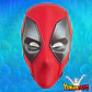 Casco Máscara Deadpool Movie D3 Cosplay - thumbnail 3