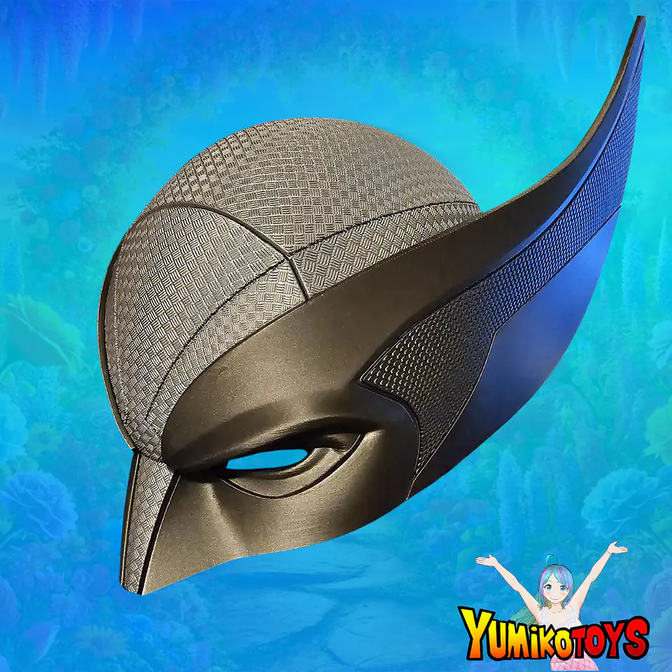 Casco Máscara Wolverine D3 (X-Force) Cosplay Disfraz 3