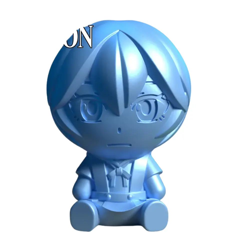 Figura Chibi Rei Ayanami - Evangelion de 16cm 1