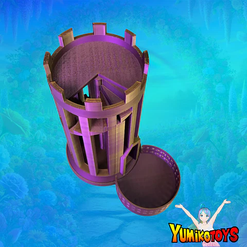 Torre de Dados De Castillo Juego De Roles