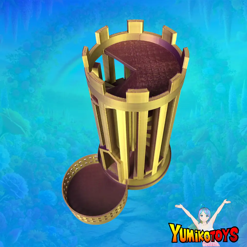 Torre de Dados De Castillo Juego De Roles 4