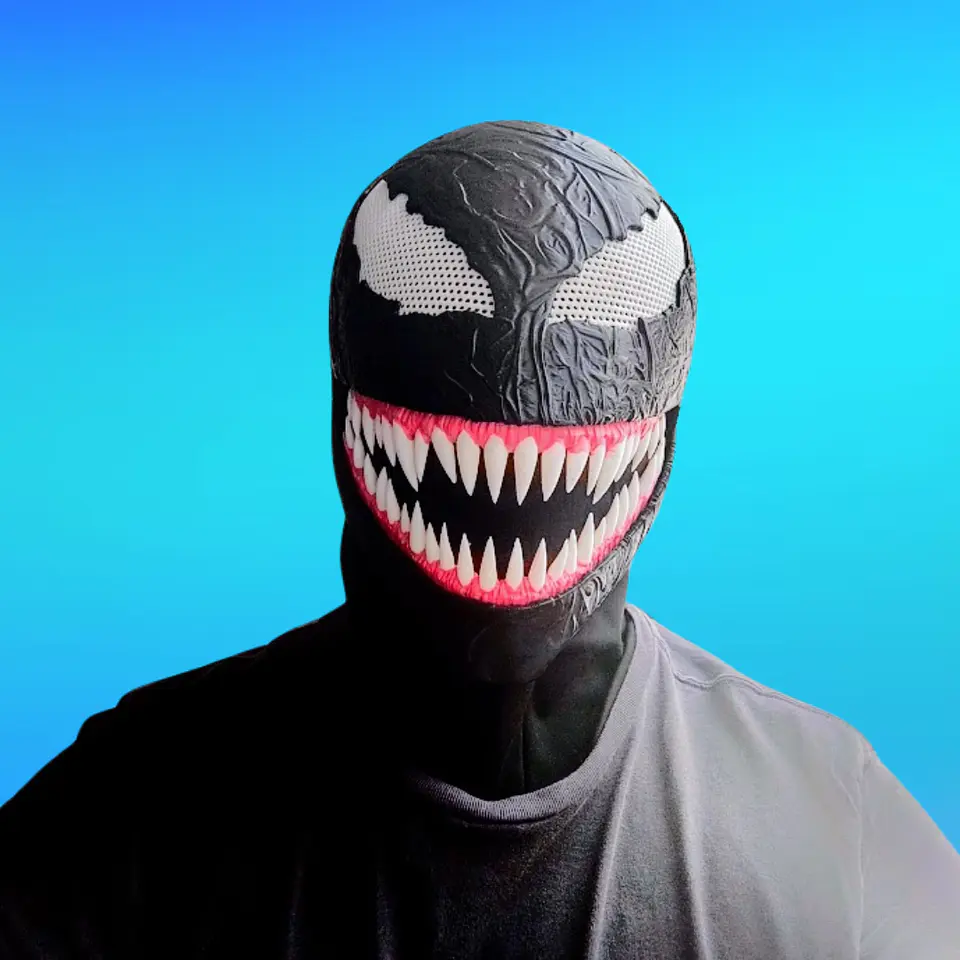 Casco Máscara Venom 3 Print 3d Cosplay Disfraz 5