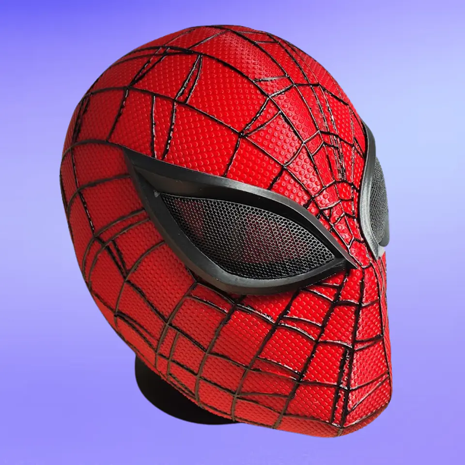 Casco Máscara Superior Spider-Man Cosplay Disfraz 2
