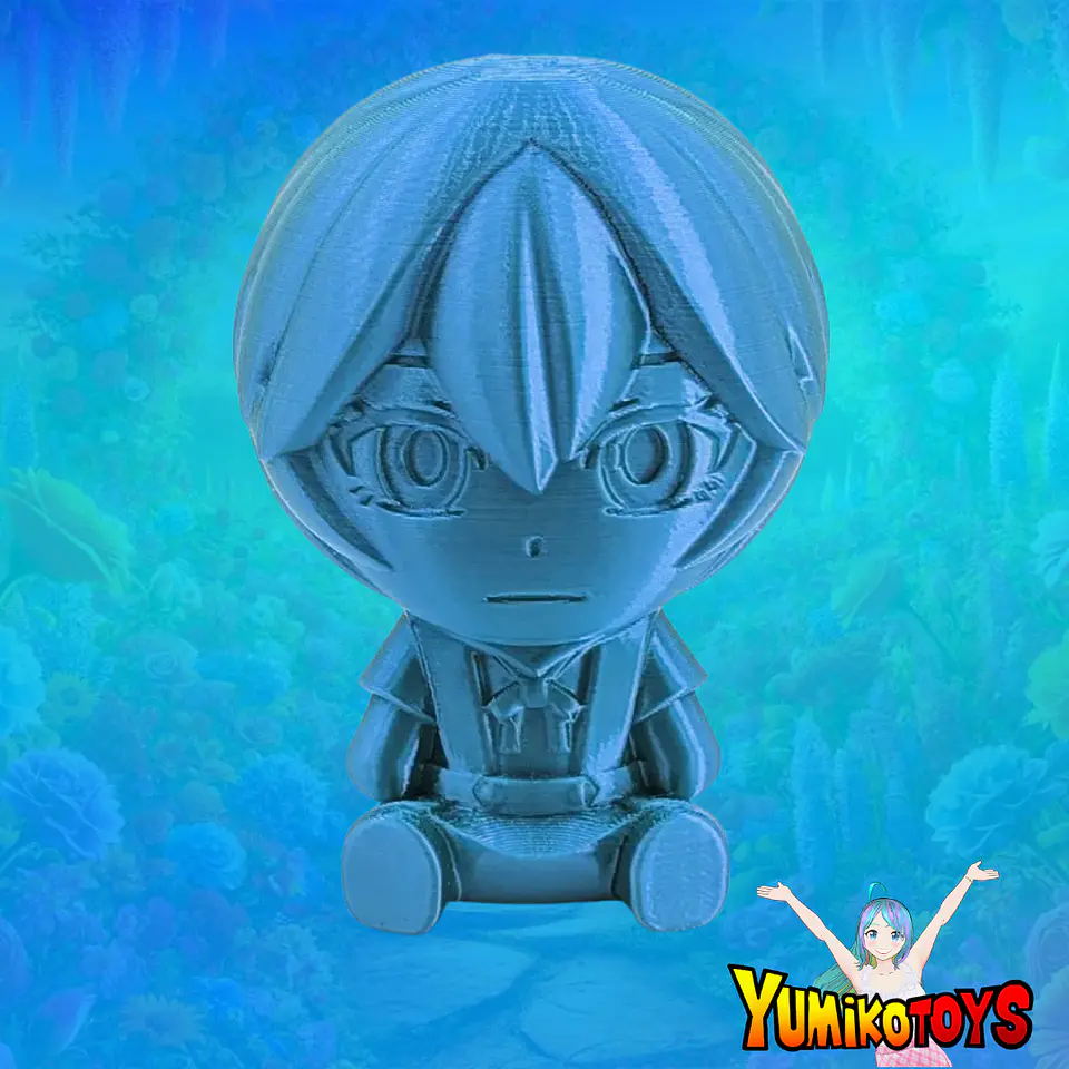 Figura Chibi Rei Ayanami - Evangelion de 8cm 2