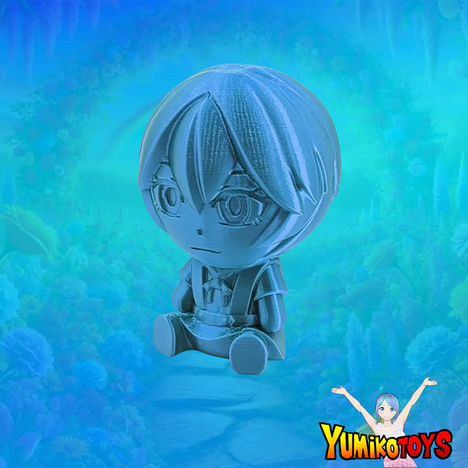 Figura Chibi Rei Ayanami - Evangelion de 8cm 3