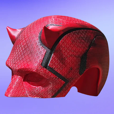 Casco Máscara Daredevil Born Again Ver. Cosplay Disfraz V1