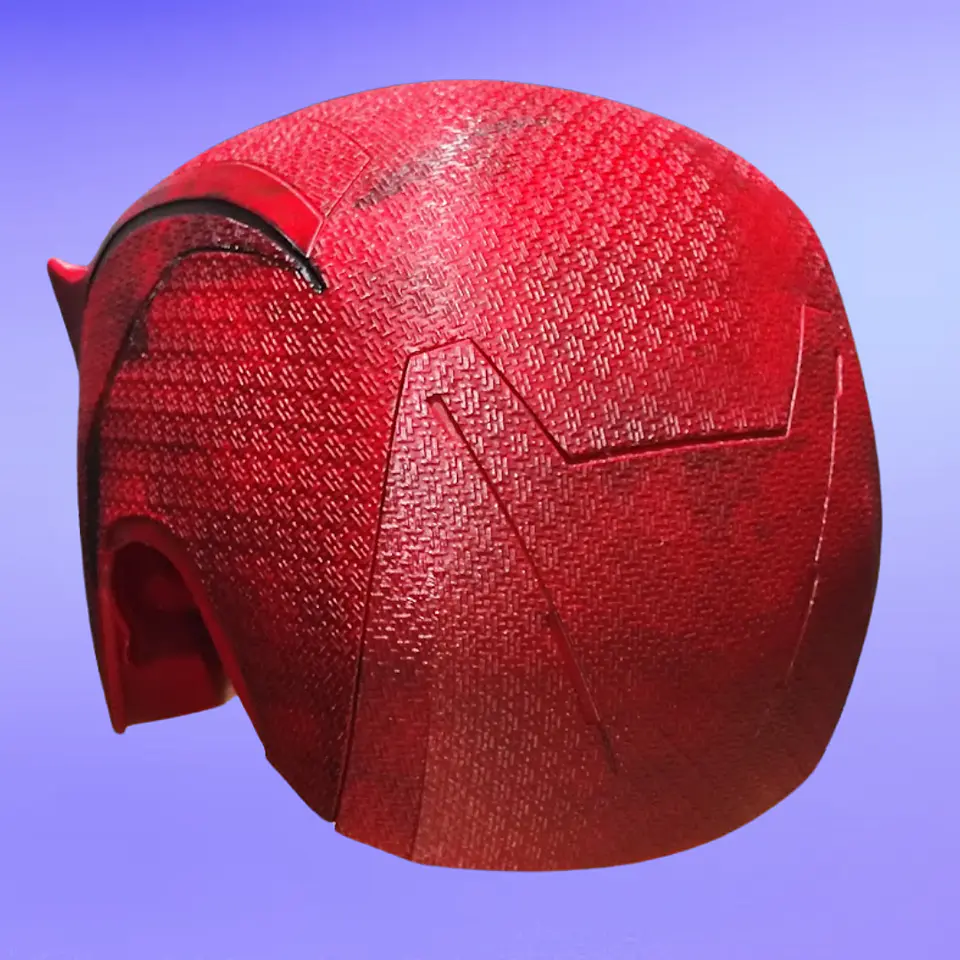 Casco Máscara Daredevil Born Again Ver. Cosplay Disfraz V1 3