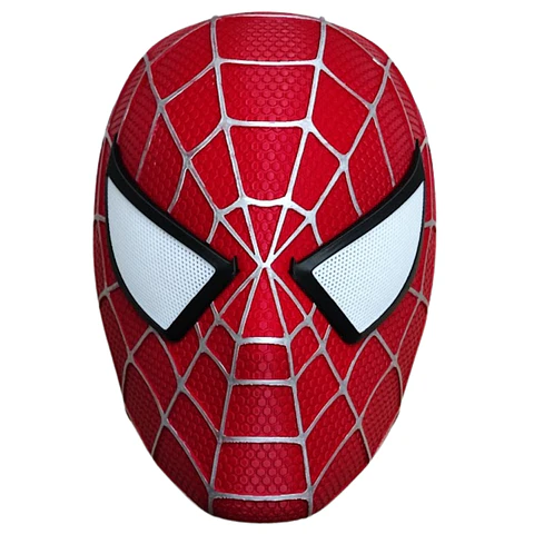 Casco Máscara Spider-Man Raimi Cosplay Disfraz