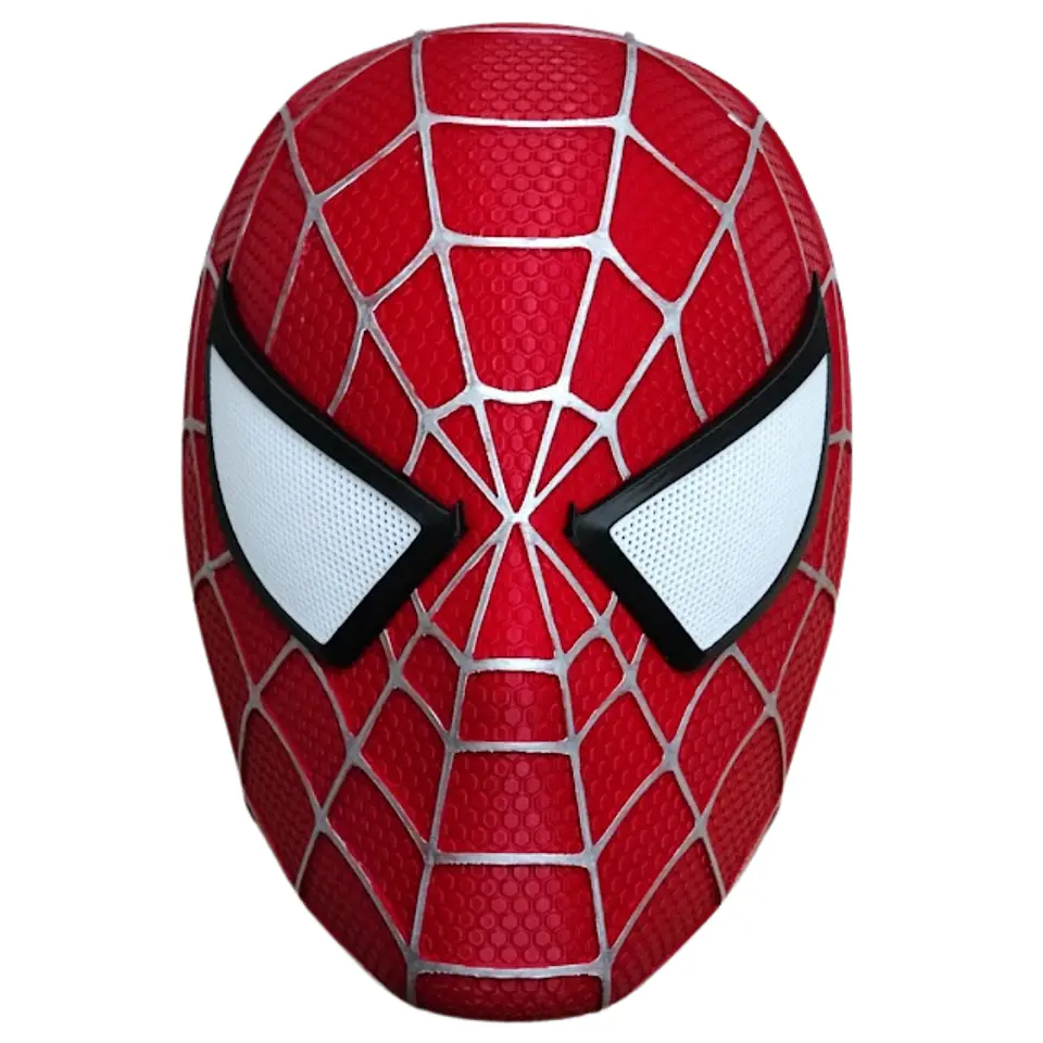 Casco Máscara Spider-Man Raimi Cosplay Disfraz 1