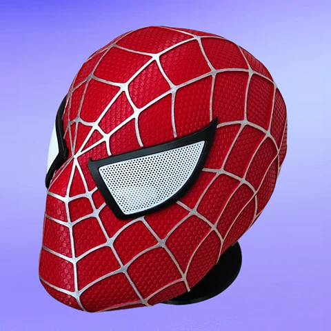 Casco Máscara Spider-Man Raimi Cosplay Disfraz