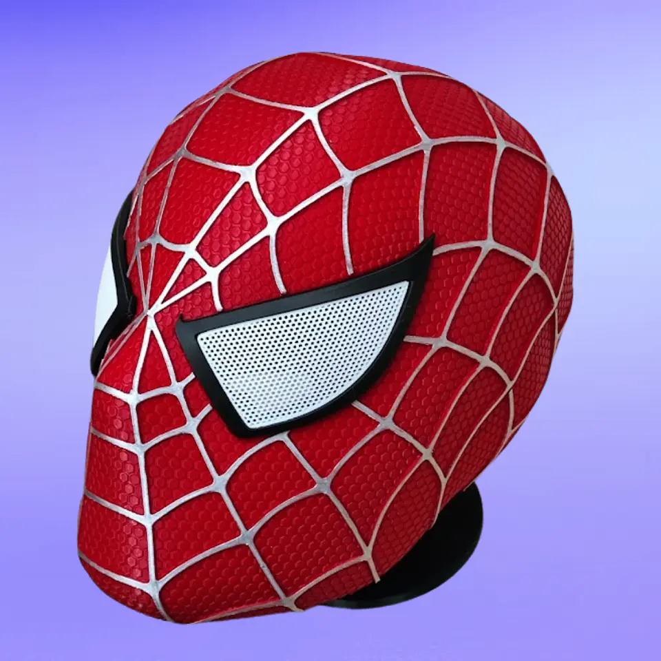 Casco Máscara Spider-Man Raimi Cosplay Disfraz 2