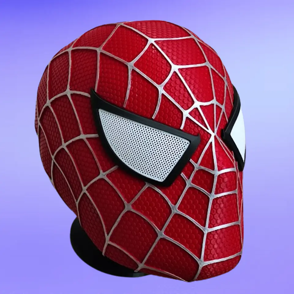 Casco Máscara Spider-Man Raimi Cosplay Disfraz 3