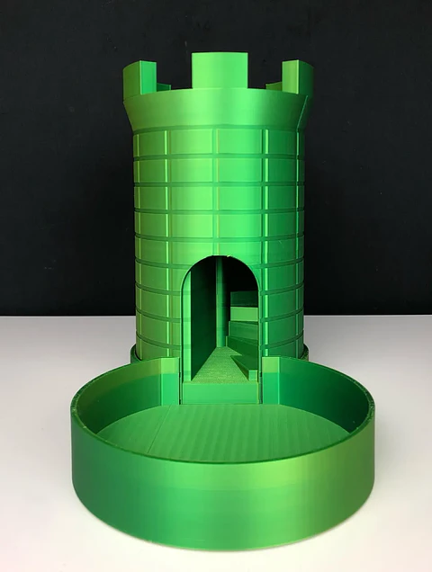 Torre de Dados De Castillo Juego De Roles V1