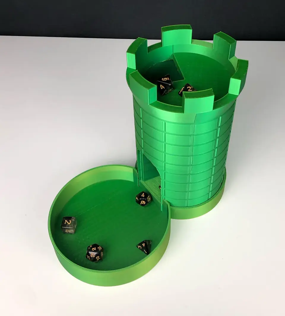 Torre de Dados De Castillo Juego De Roles V1 4