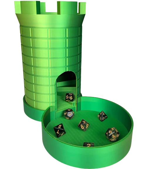 Torre de Dados De Castillo Juego De Roles V1