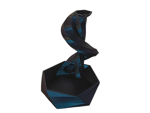 Torre de Dados Hexagonal Giratoria