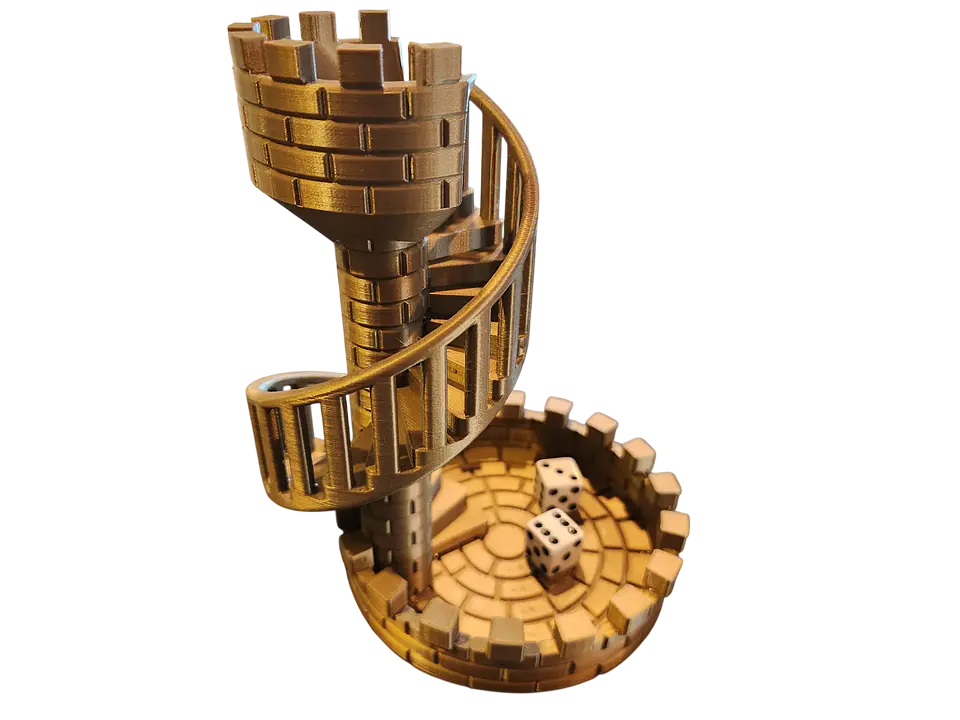 Torre de Dados Castillo Escaleras 1