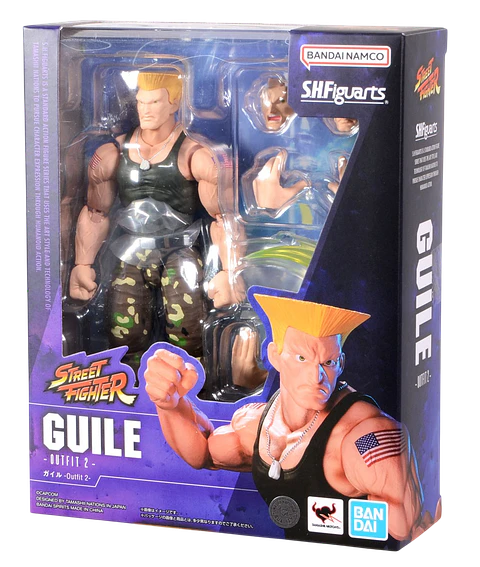 S.H.Figuarts Street Fighter 6 Guile Outfit 2 Bandai