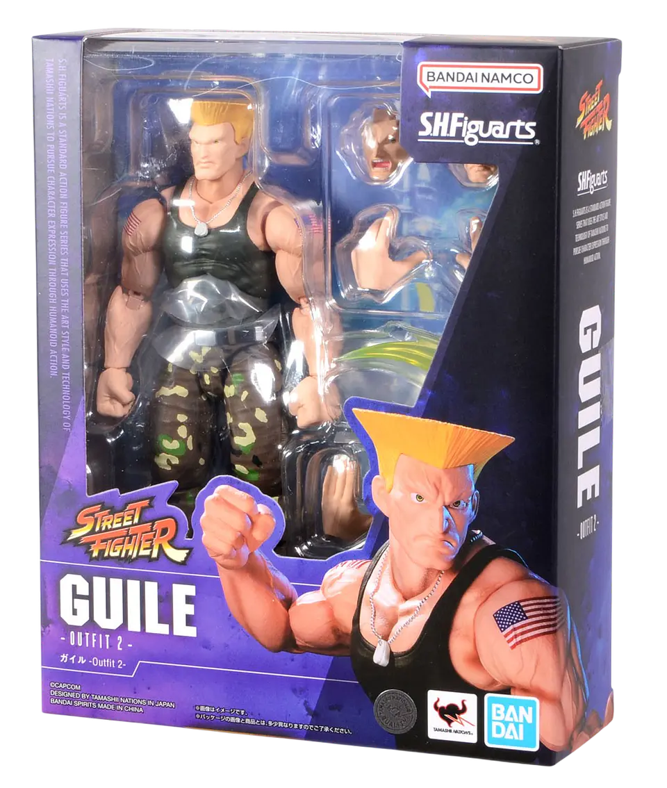 S.H.Figuarts Street Fighter 6 Guile Outfit 2 Bandai 2