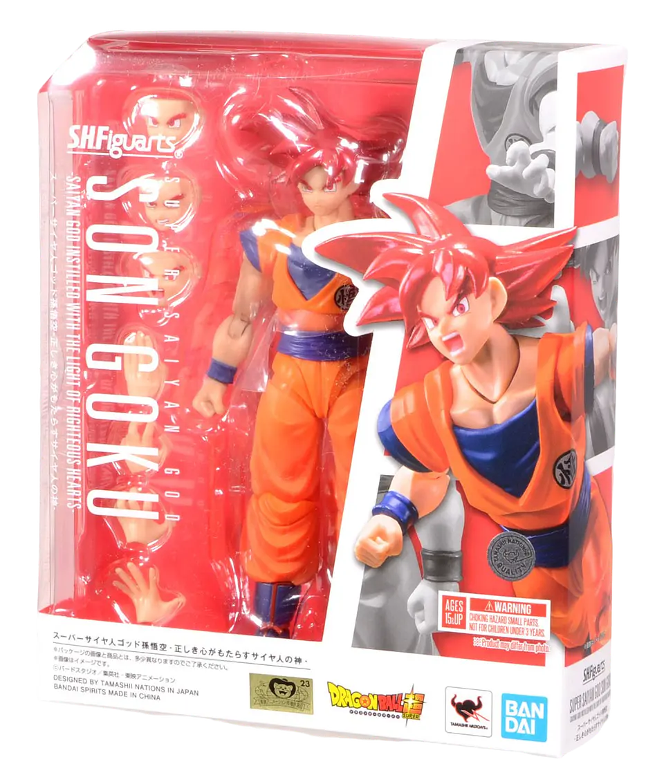 S.H.Figuarts Goku Super Saiyan God Dragon Ball Super 2025 2
