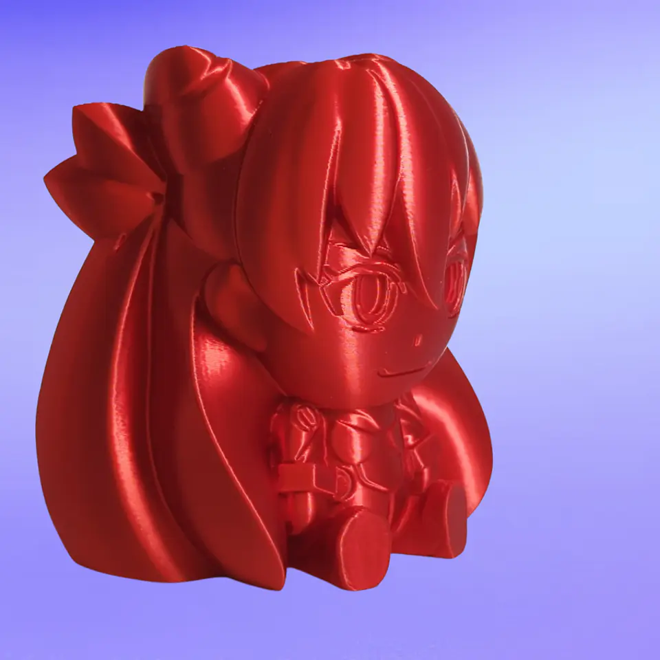 Figura Chibi Asuka Langley Evangelion - 8 cm 3
