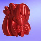 Figura Chibi Asuka Langley Evangelion - 16 cm 3