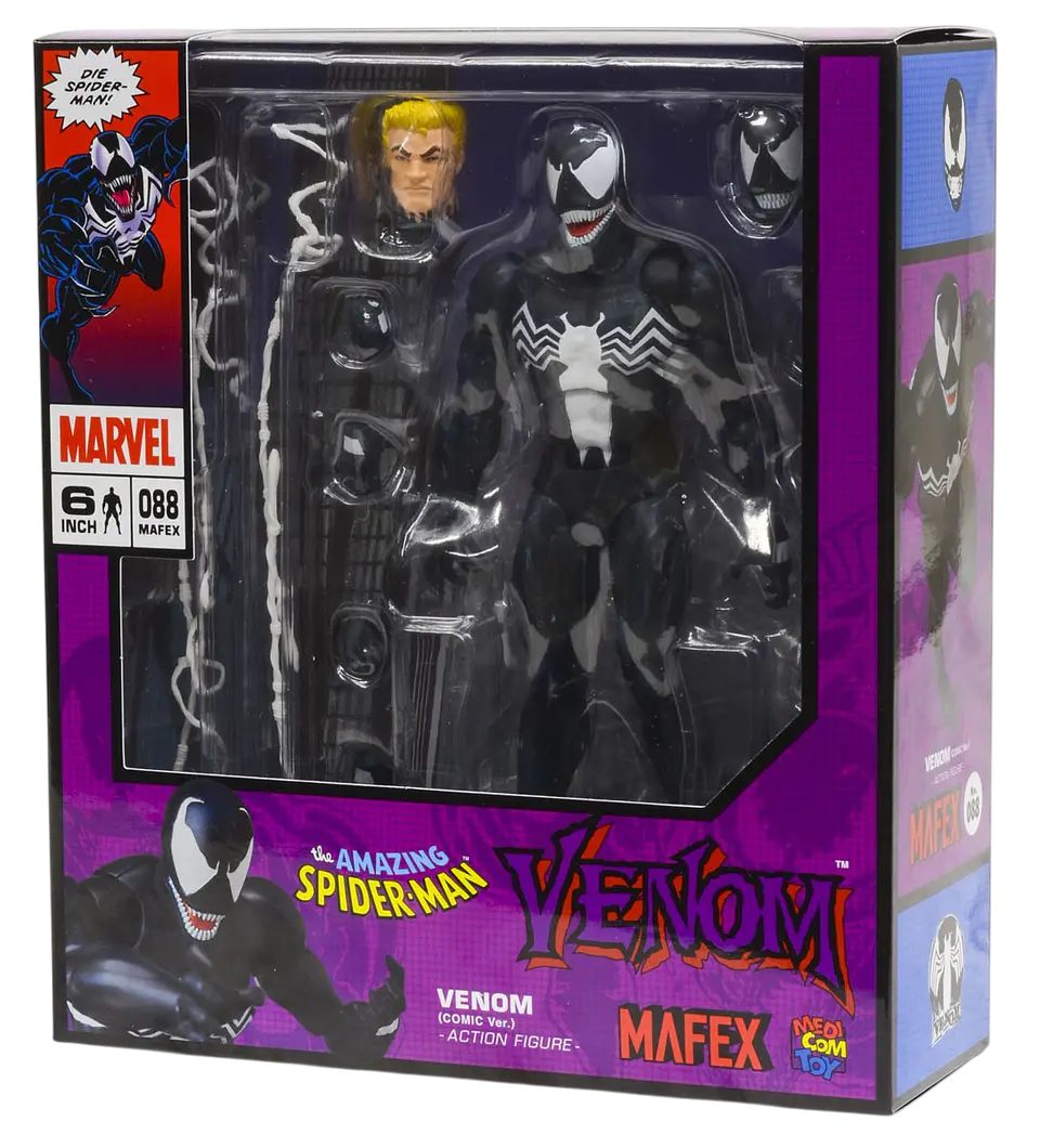 Mafex Venom N°088 (Comic Ver.) Marvel Medicom Toy 2