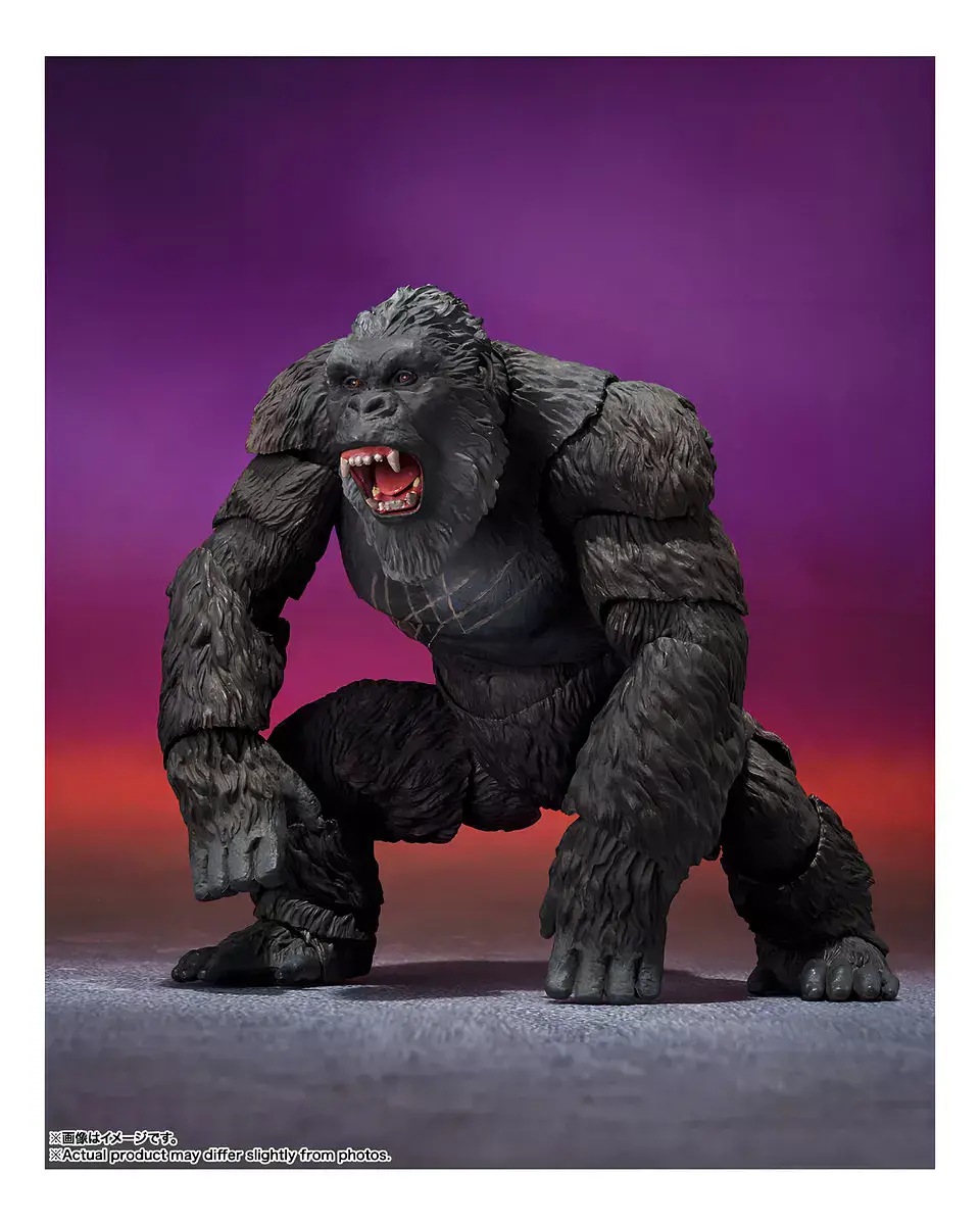 S.H.MonsterArts Kong - Godzilla x Kong 5
