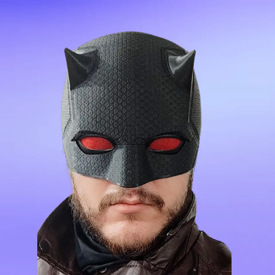 Casco Máscara Daredevil Born Again V2 (black) Cosplay 5