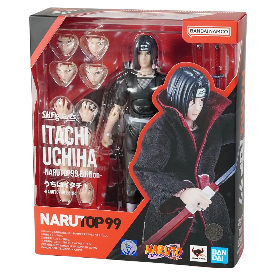 S.H.Figuarts ITACHI UCHIHA -NARUTOP99 Edition 2