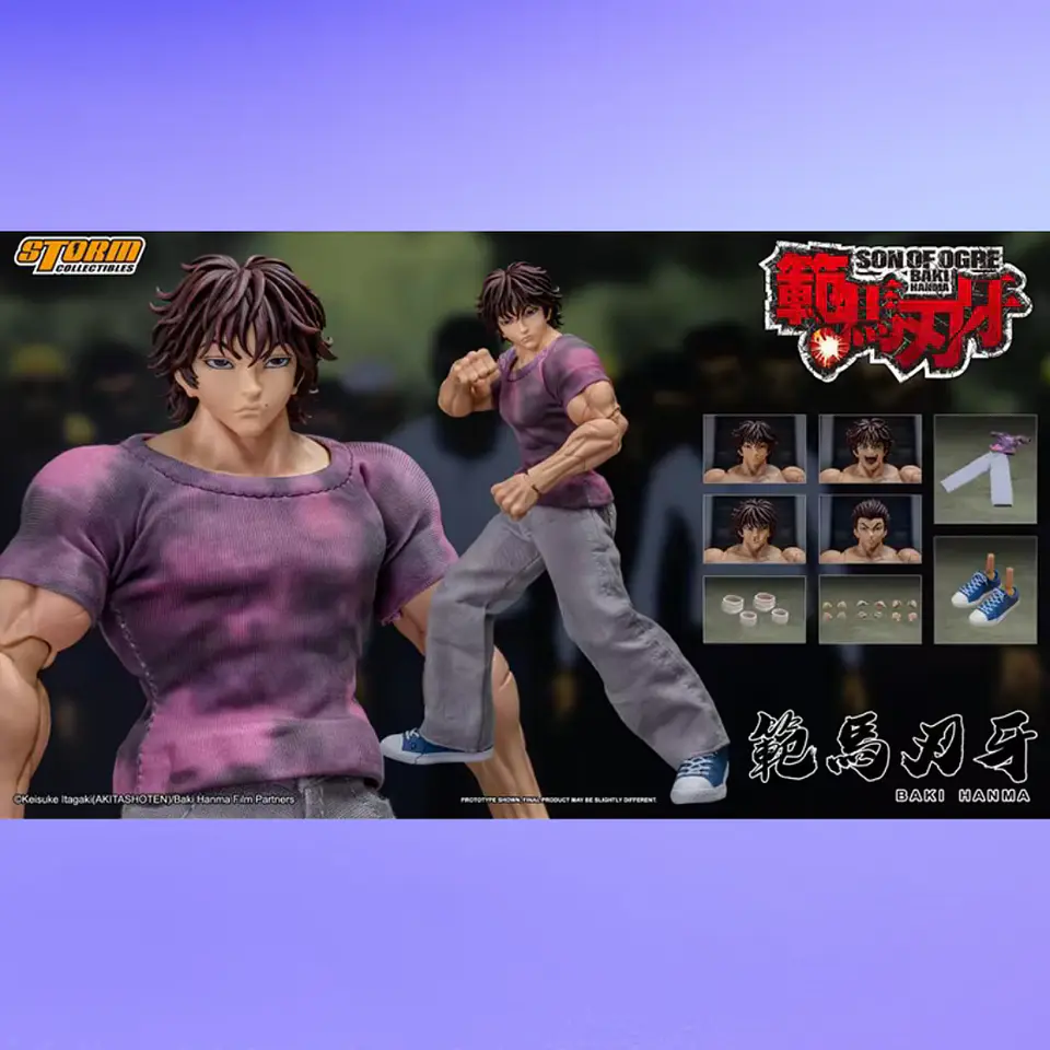 STORM COLLECTIBLES Baki Hanma 1/:2 Son of Ogre Exclusivo 3