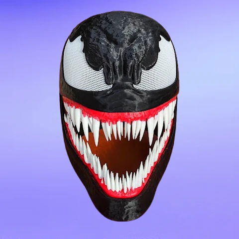 Casco Máscara Venom PS5 Spiderman 2 Cosplay Disfraz