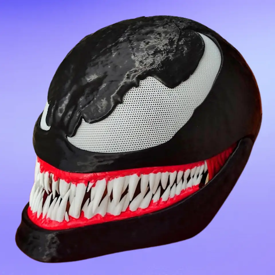 Casco Máscara Venom PS5 Spiderman 2 Cosplay Disfraz 4