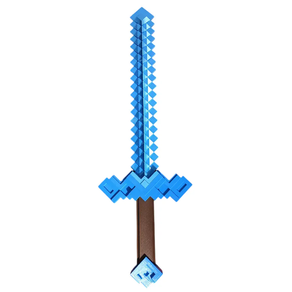 Espada de Diamante – Minecraft La Película 2025 Azul 1