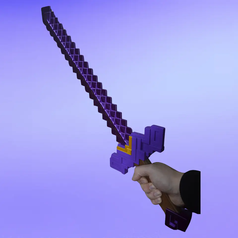 Espada de Netherita - Minecraft Película Violáceo 2