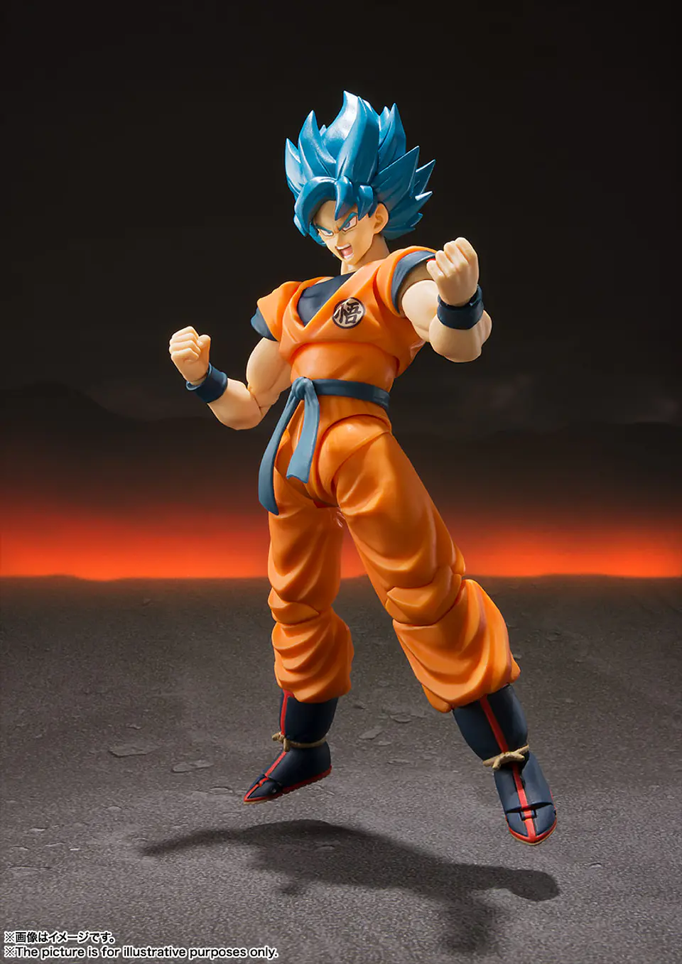 S.H.FIGUARTS SUPER SAIYAN GOD GOKU SUPER SAIYAN BLUE 3