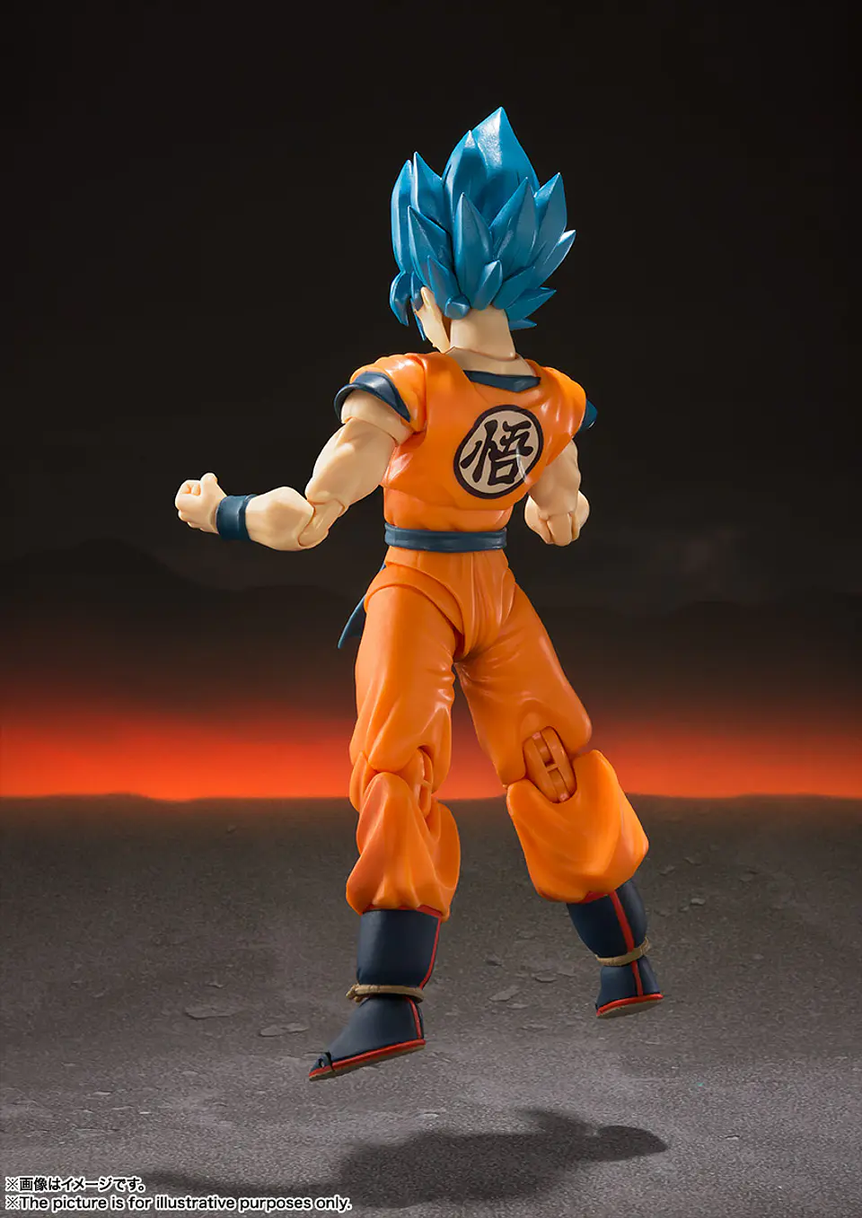 S.H.FIGUARTS SUPER SAIYAN GOD GOKU SUPER SAIYAN BLUE 4