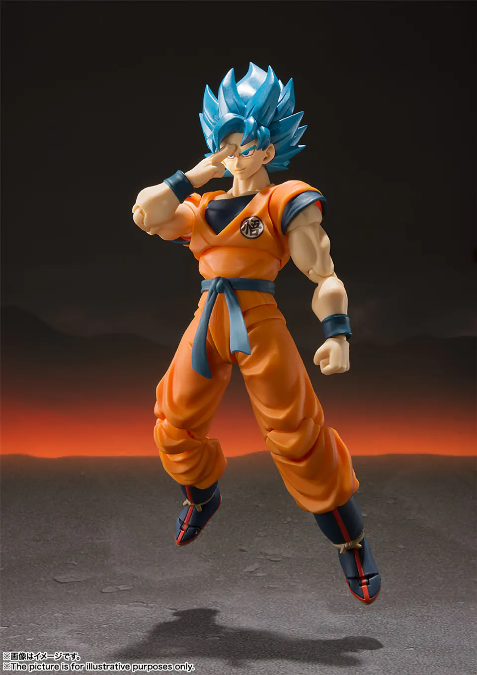 S.H.FIGUARTS SUPER SAIYAN GOD GOKU SUPER SAIYAN BLUE 5