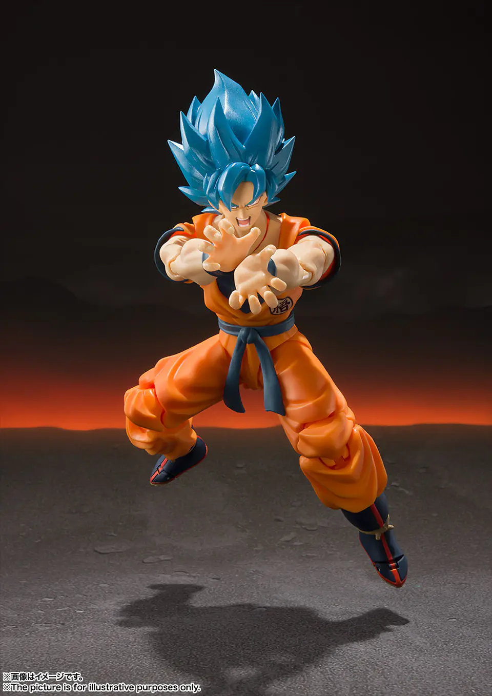 S.H.FIGUARTS SUPER SAIYAN GOD GOKU SUPER SAIYAN BLUE 6