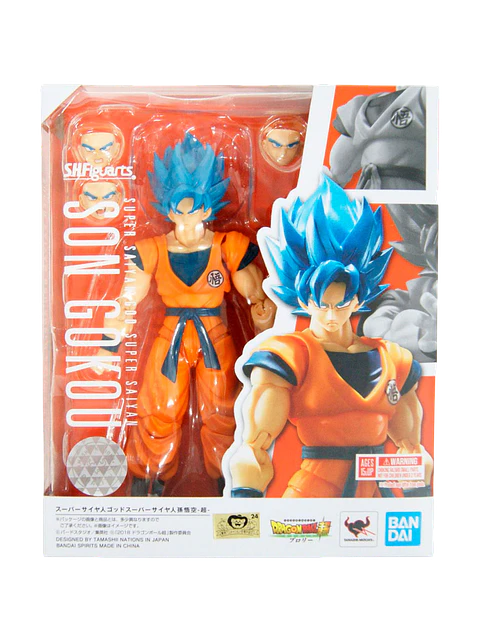 S.H.FIGUARTS SUPER SAIYAN GOD GOKU SUPER SAIYAN BLUE