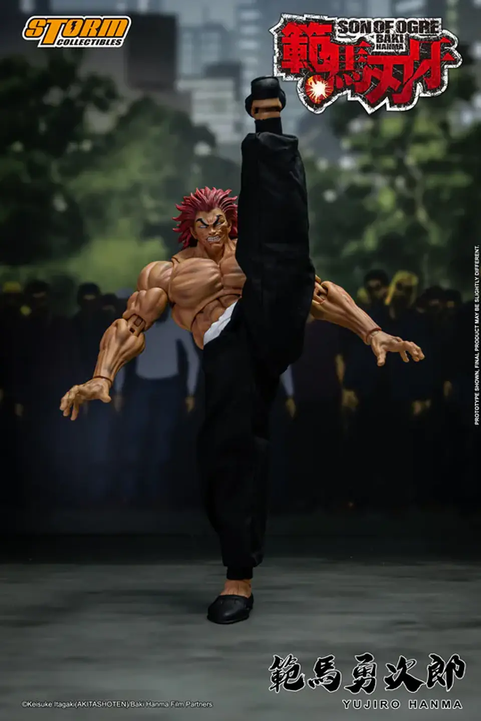 STORM COLLECTIBLES Yujiro Hanma 1/12 Baki Exclusivo  3