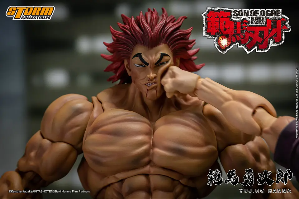 STORM COLLECTIBLES Yujiro Hanma 1/12 Baki Exclusivo  4