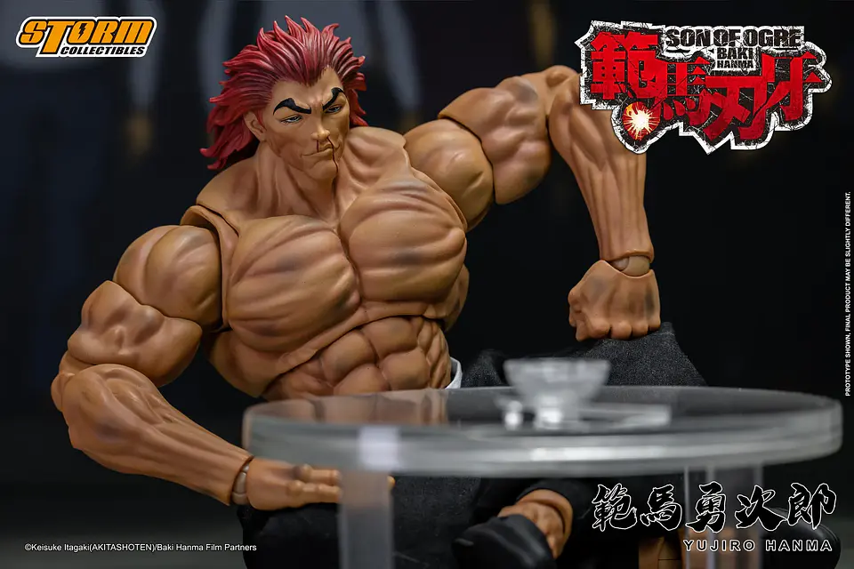 STORM COLLECTIBLES Yujiro Hanma 1/12 Baki Exclusivo  5