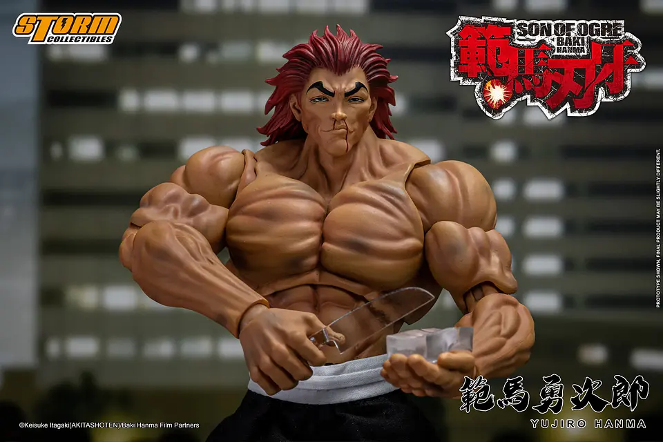 STORM COLLECTIBLES Yujiro Hanma 1/12 Baki Exclusivo  6