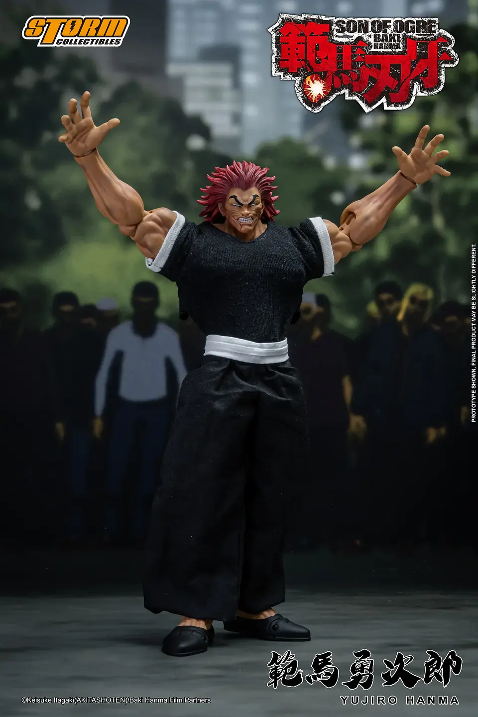 STORM COLLECTIBLES Yujiro Hanma 1/12 Baki Exclusivo  7