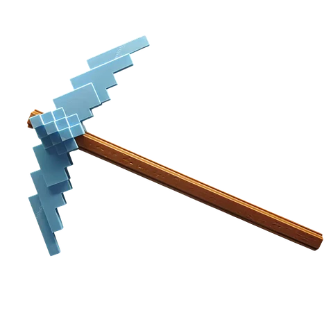 Picota de Diamante – Minecraft La Película 2025 Azul
